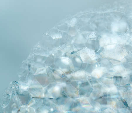 closeup Soap foam and bubbles background soapの写真素材