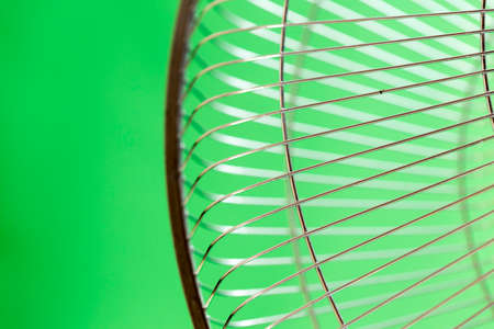 abstract of oblique metal line for background usedの写真素材