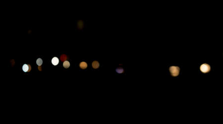 Night lights in the sideの写真素材