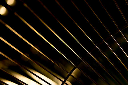 abstract of oblique metal line for background usedの写真素材
