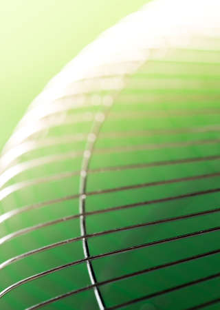 abstract of oblique metal line for background usedの写真素材