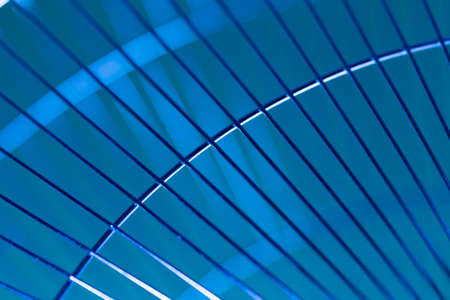 abstract of oblique metal line for background usedの写真素材