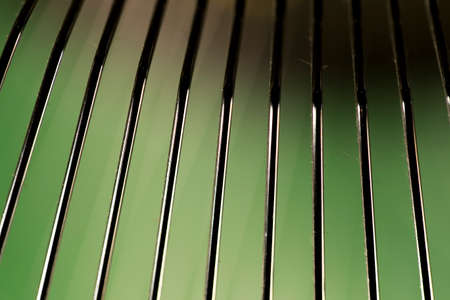 abstract of oblique metal line for background usedの写真素材