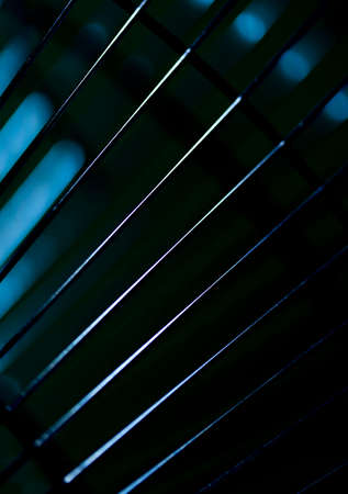 abstract of oblique metal line for background usedの写真素材