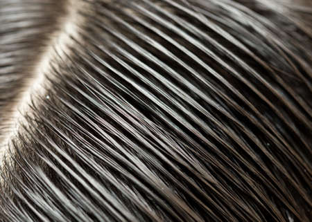 background black hair close-upの写真素材