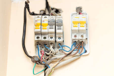 automatic electric wiringの写真素材