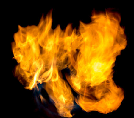 beautiful flame of fire