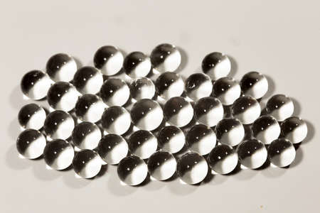 Balls of the hydrogelの写真素材