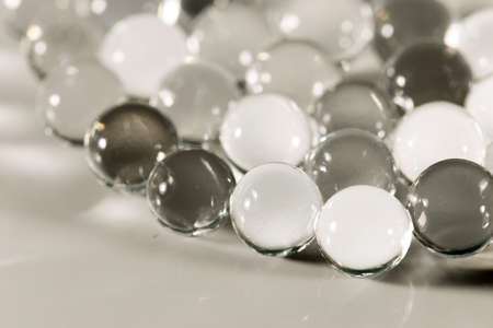 Balls of the hydrogelの写真素材