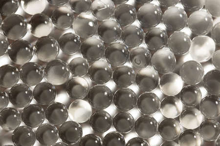 Balls of the hydrogelの写真素材