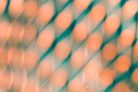 blurred background red mesh bagの写真素材