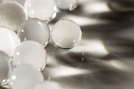 Balls of the hydrogelの写真素材
