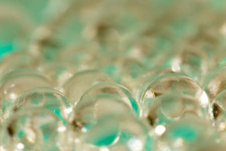 Balls of the hydrogelの写真素材