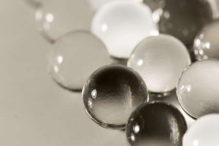 Balls of the hydrogelの写真素材