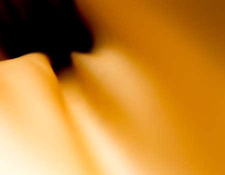 yellow curtainsの写真素材