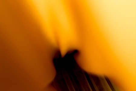 yellow curtainsの写真素材