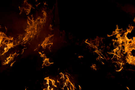 burning trash
