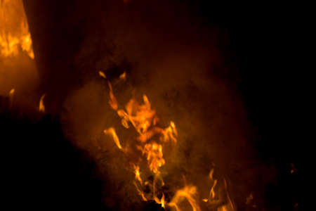 Beautiful fireの写真素材