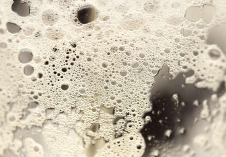 beer foamの写真素材