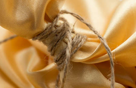 Satin fabric backgroundの写真素材