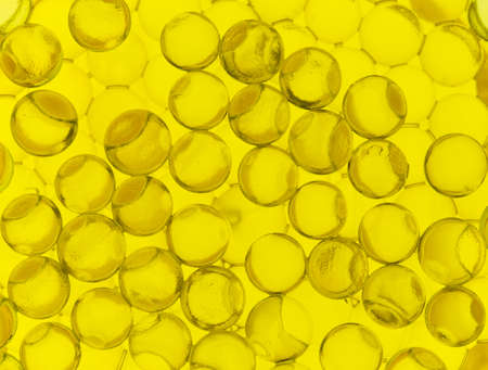 Balls of the hydrogelの写真素材