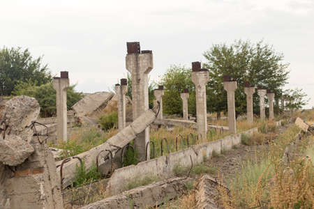 Abandoned constructionの写真素材