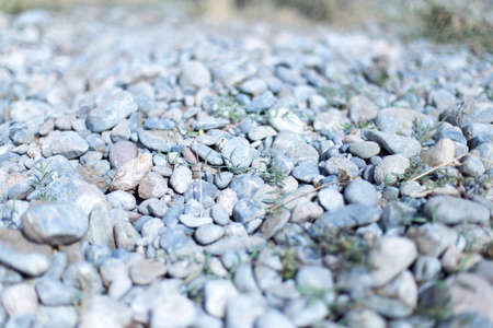 blue stones in natureの写真素材