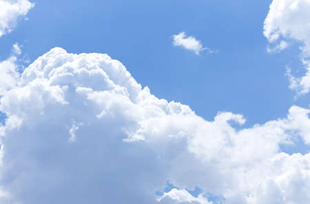 Beautiful thick cloud in the sky
