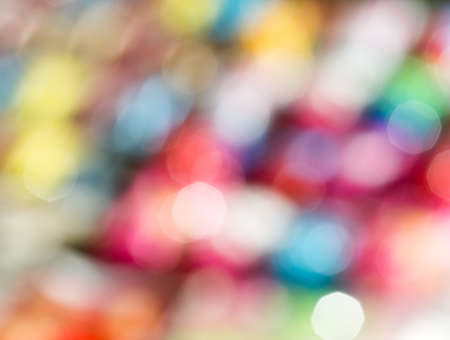 blurred background Christmas lightの写真素材