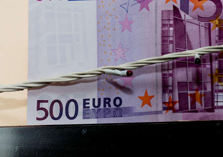 five hundred eurosの写真素材