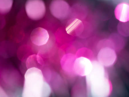 blurred background Christmas lightの写真素材