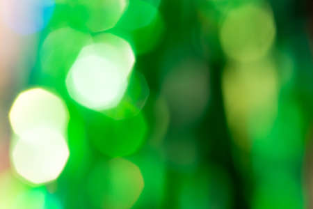 blurred background Christmas lightの写真素材