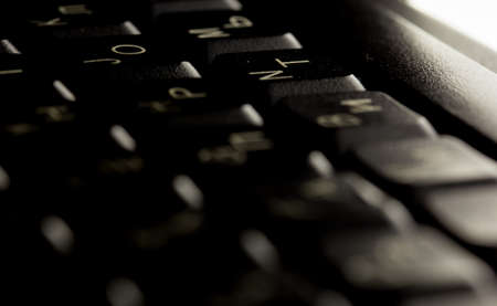 macro laptop keyboard