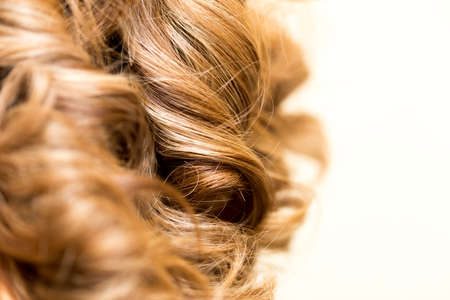 hair as a backgroundの写真素材