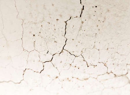 cracks in plasterの写真素材