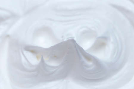 background whipped whites with sugarの写真素材