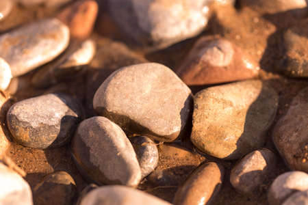 river with stonesの写真素材