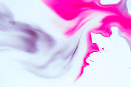 background, painted paint on white paperの写真素材