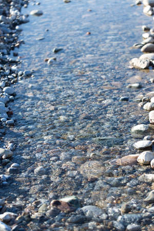 river with stonesの写真素材