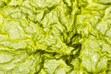 Wrinkled kraft paper. It is used for background and texture.の写真素材