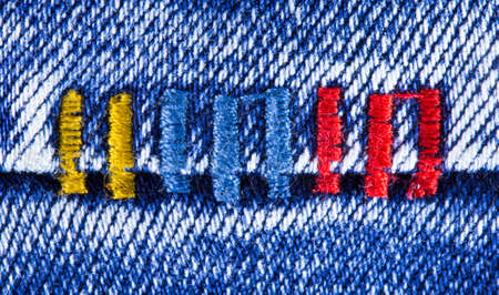 jeans in background qualityの写真素材