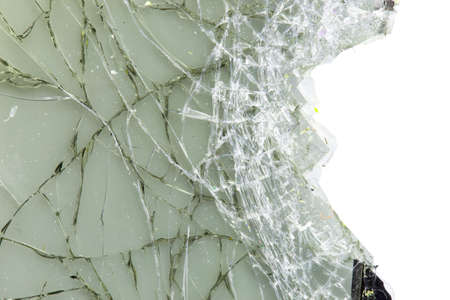 abstract background of broken glassの写真素材