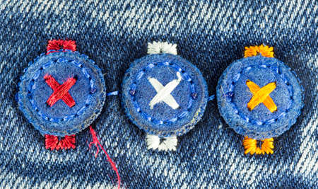 jeans in background qualityの写真素材