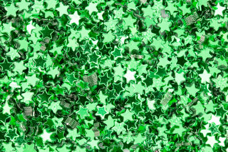 a lot of Christmas stars on a white background
