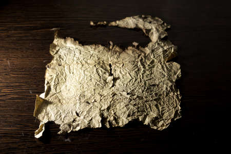 burnt old paperの写真素材