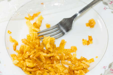 crispy, sweet, chak-chakの写真素材