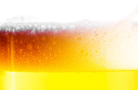 beer in close-up shotの写真素材