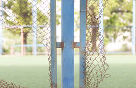 torn, hole mesh