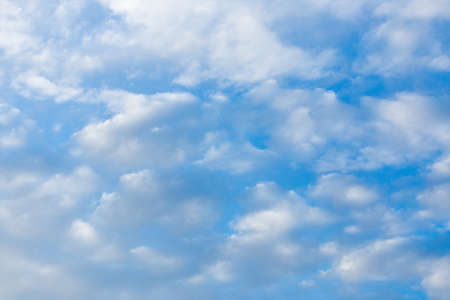 Blue sky with white clouds