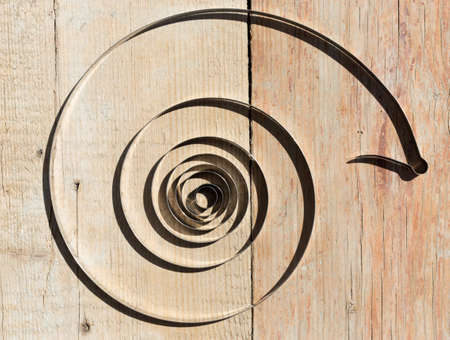 Clock mechanism macro shotの写真素材